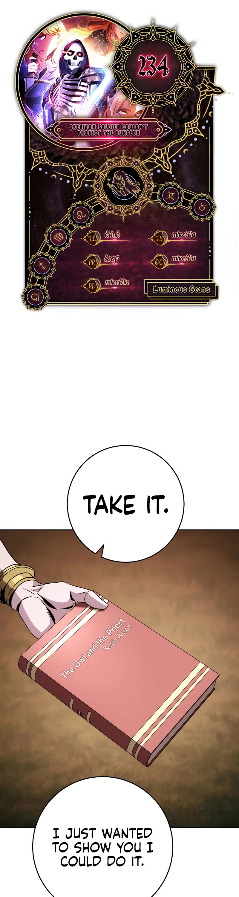 Skeleton Soldier Couldn’t Protect the Dungeon chapter 234 page 1