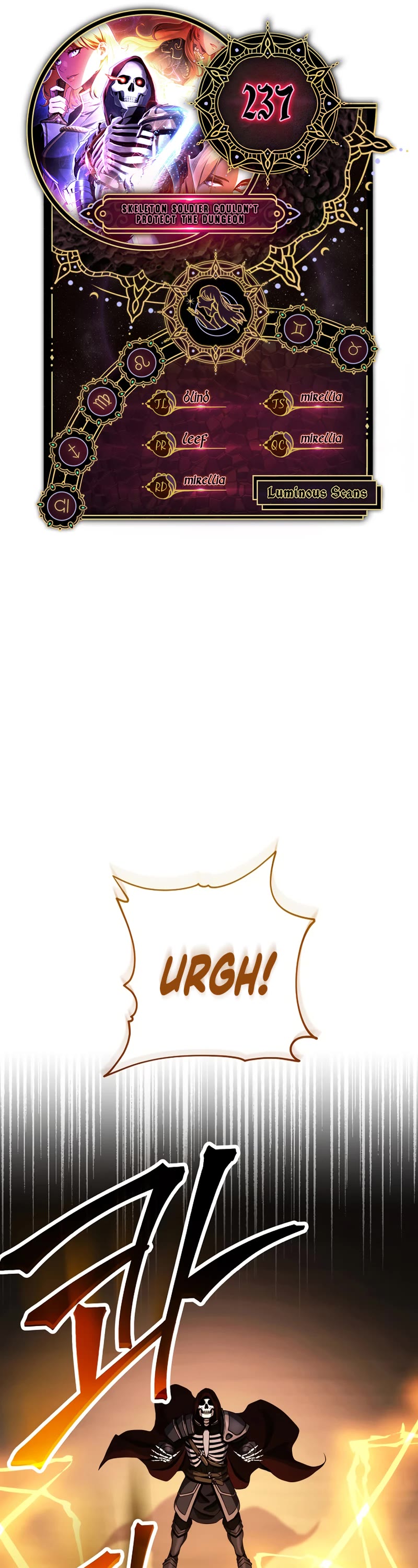 Skeleton Soldier Couldn’t Protect the Dungeon chapter 237 page 1