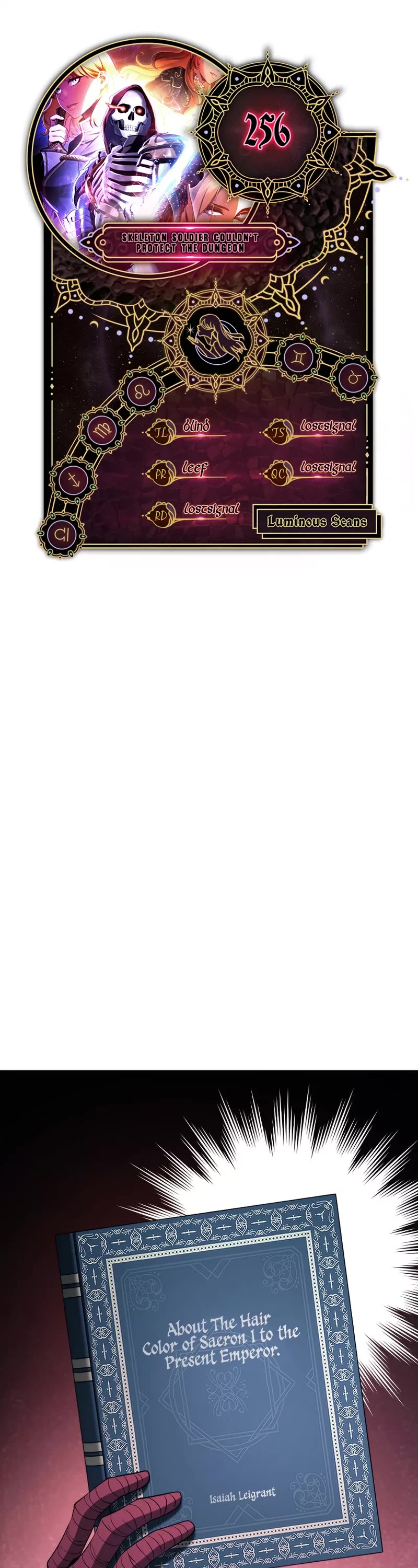 Skeleton Soldier Couldn’t Protect the Dungeon chapter 256 page 1