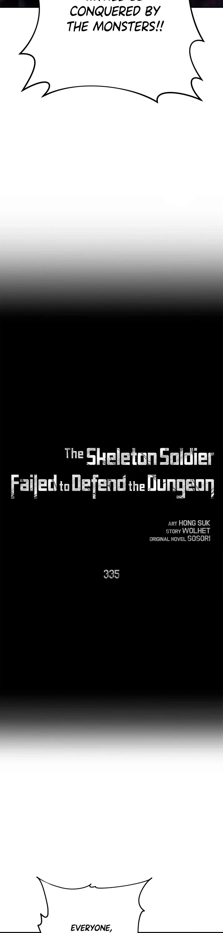 Skeleton Soldier Couldn’t Protect the Dungeon chapter 335 page 8