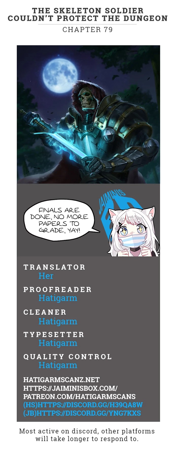 Skeleton Soldier Couldn’t Protect the Dungeon chapter 79 page 1