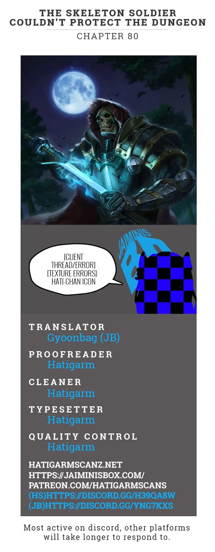 Skeleton Soldier Couldn’t Protect the Dungeon chapter 82 page 1