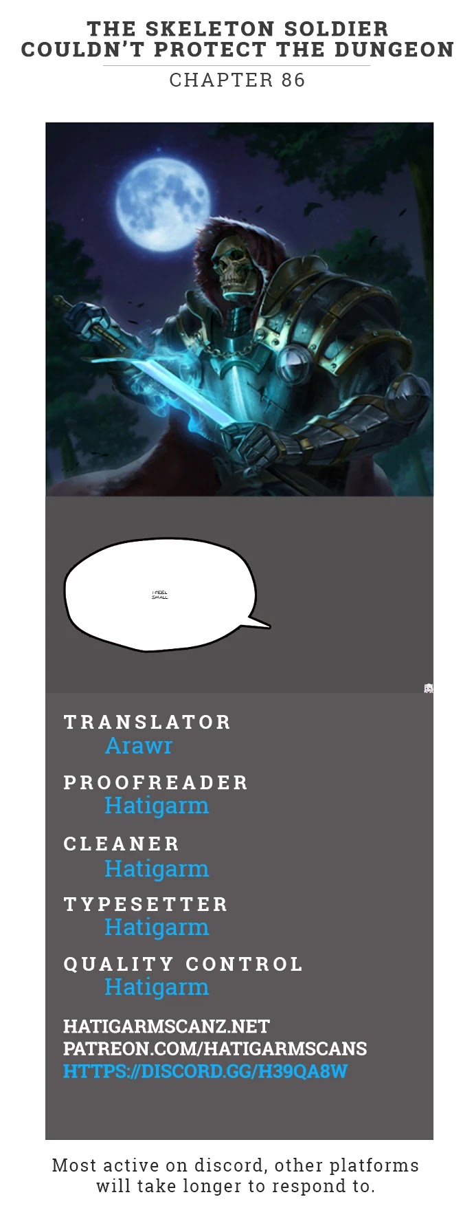 Skeleton Soldier Couldn’t Protect the Dungeon chapter 86 page 1