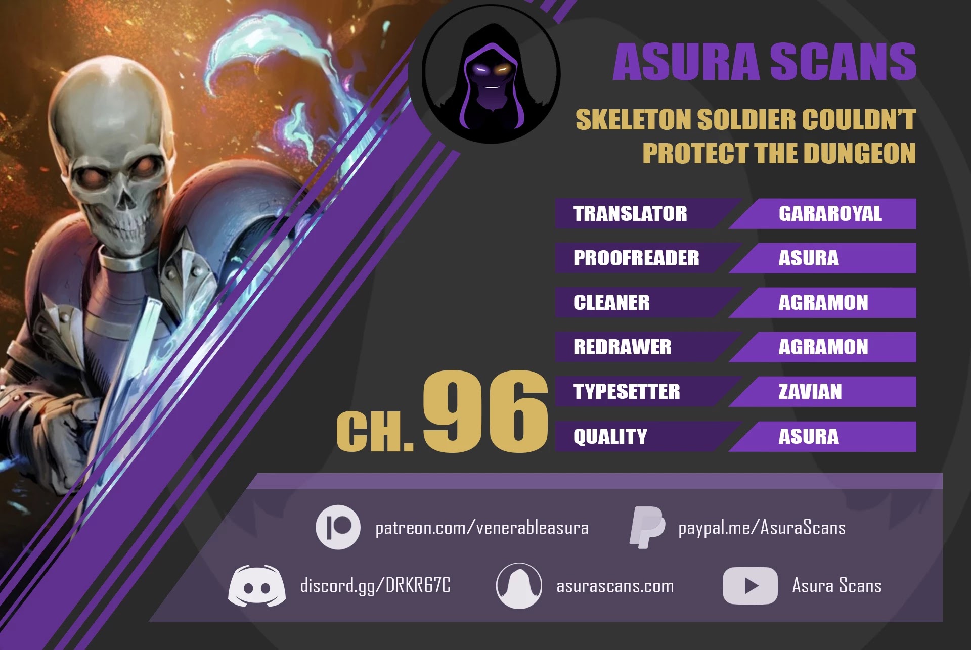 Skeleton Soldier Couldn’t Protect the Dungeon chapter 96 page 1