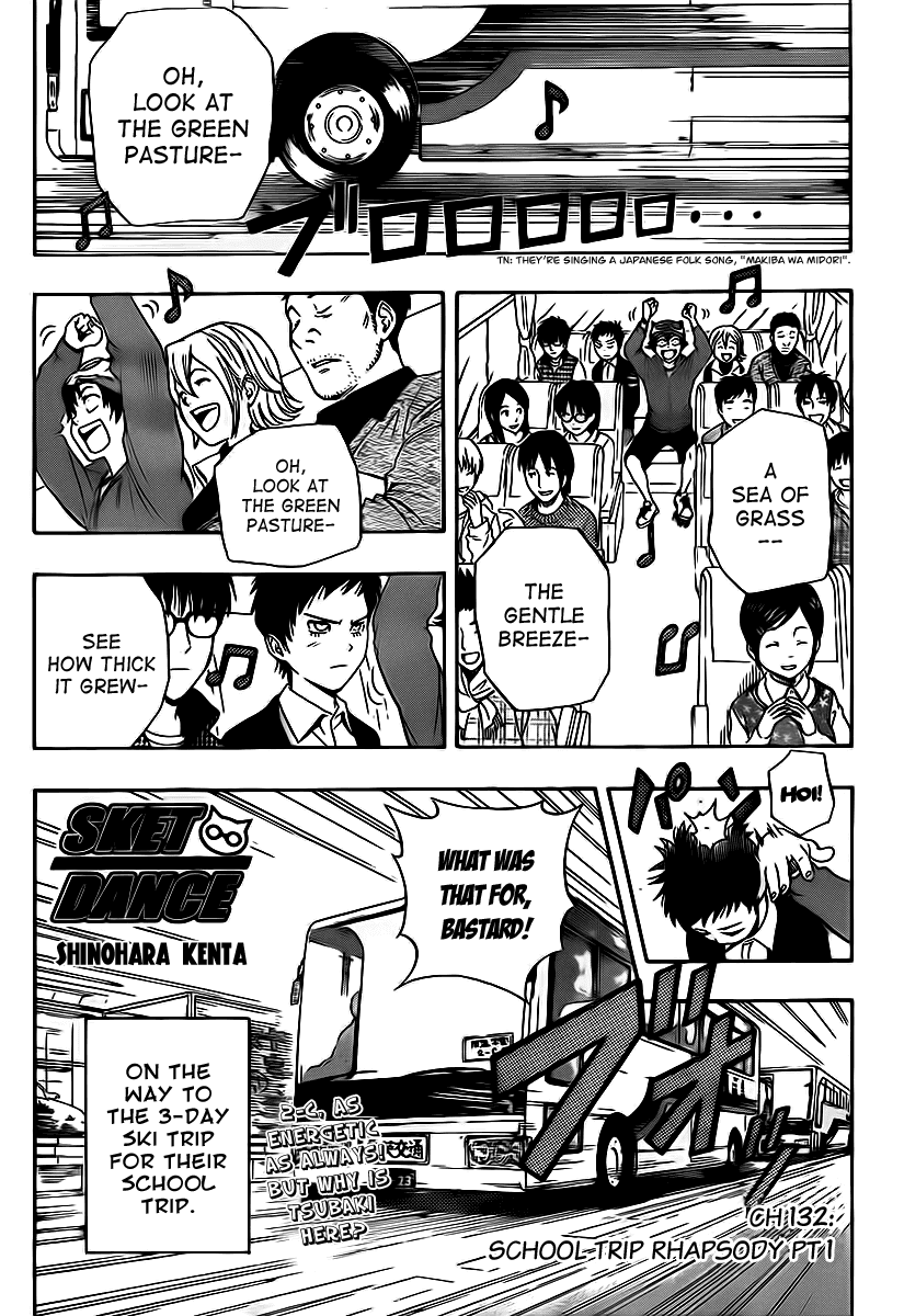 Sket Dance chapter 132 page 1