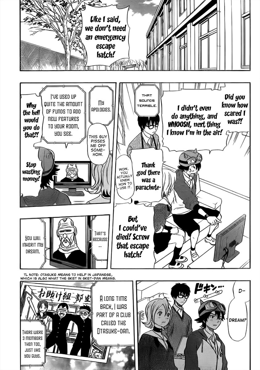 Sket Dance chapter 166 page 7