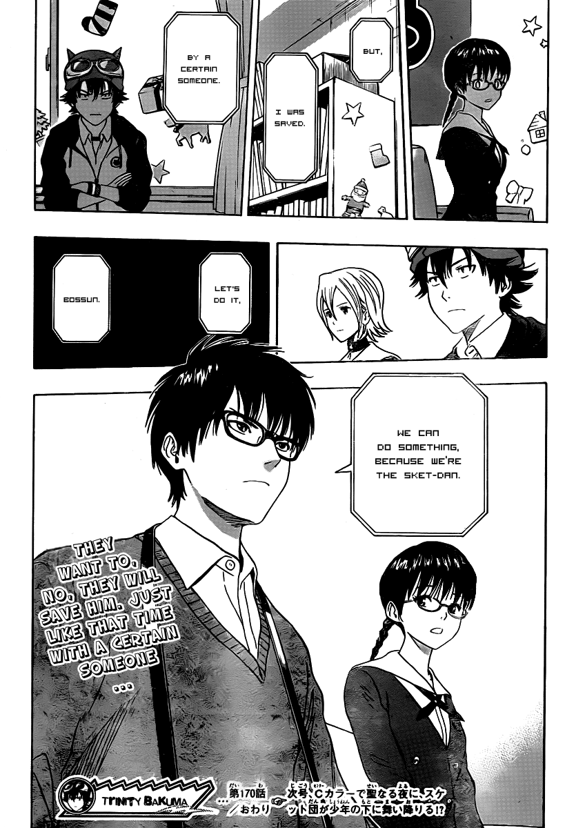 Sket Dance chapter 170 page 19