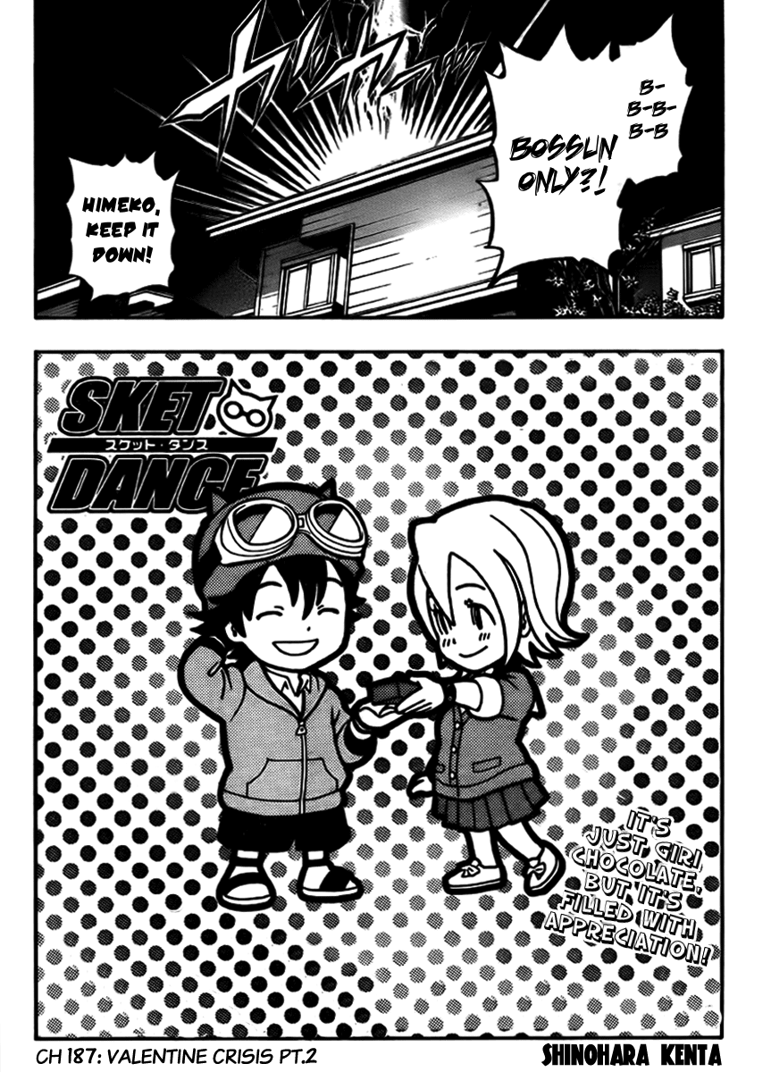 Sket Dance chapter 187 page 3