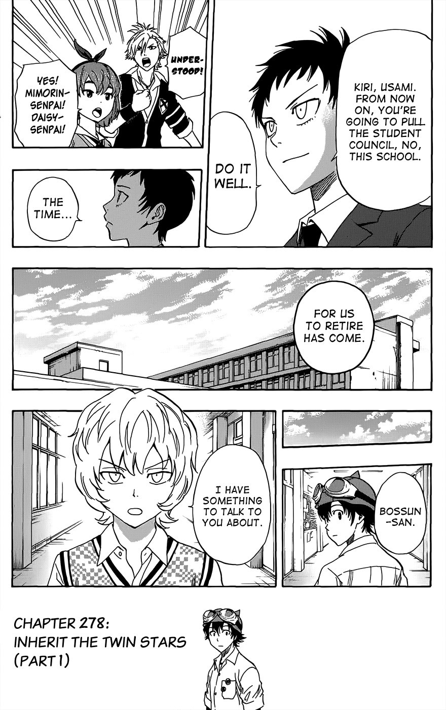 Sket Dance chapter 278 page 1