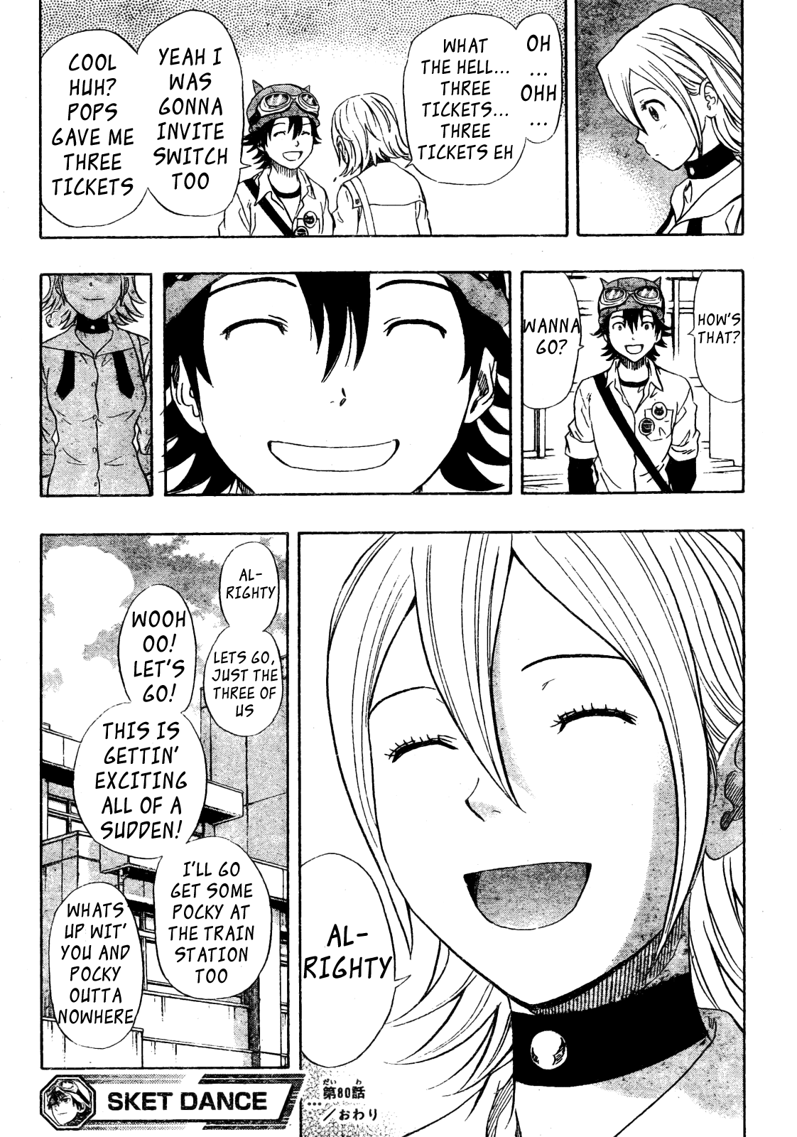 Sket Dance chapter 80 page 19