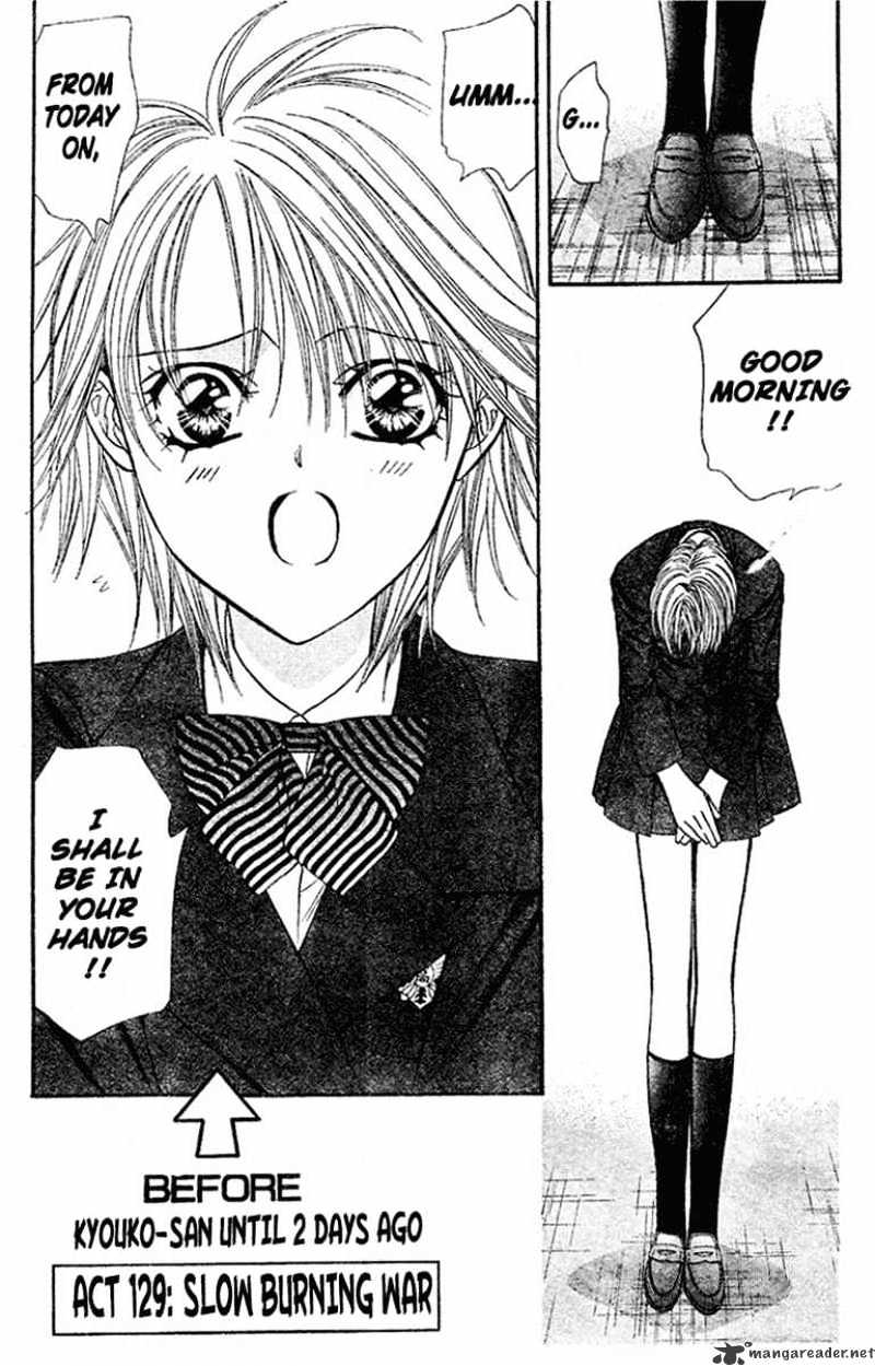 Skip Beat chapter 129 page 2