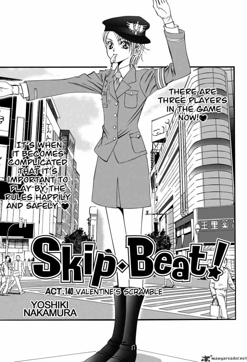 Skip Beat chapter 140 page 1