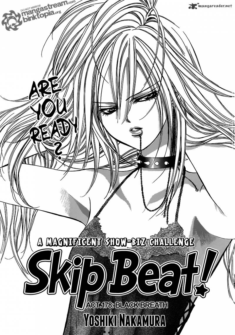 Skip Beat chapter 178 page 1