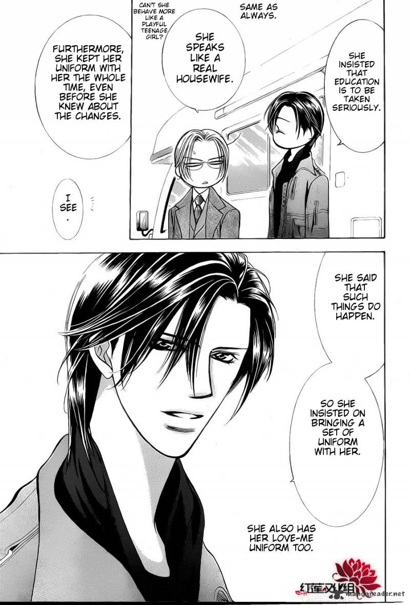 Skip Beat chapter 187 page 6