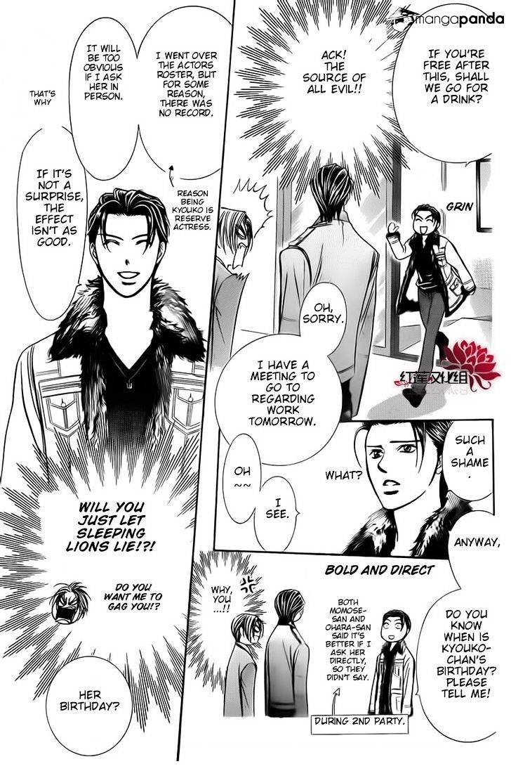 Skip Beat chapter 190 page 8