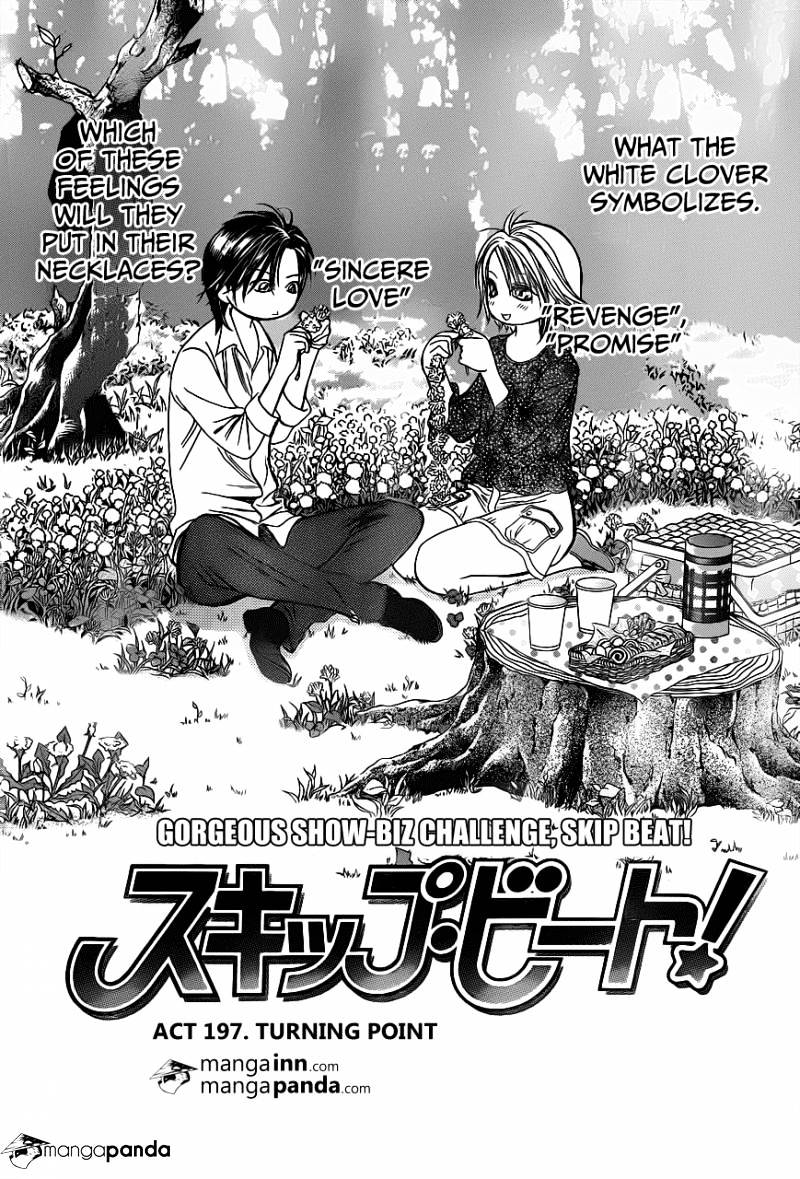 Skip Beat chapter 197 page 1