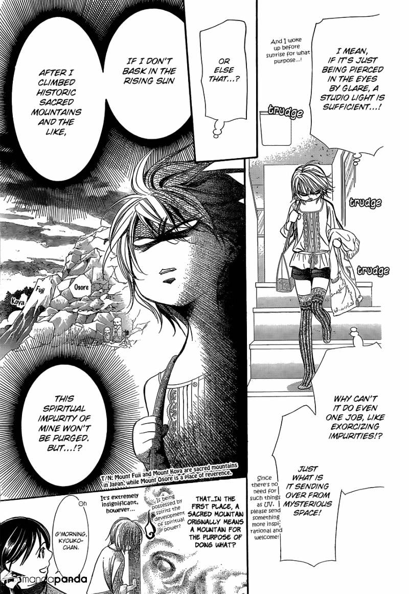 Skip Beat chapter 201 page 4