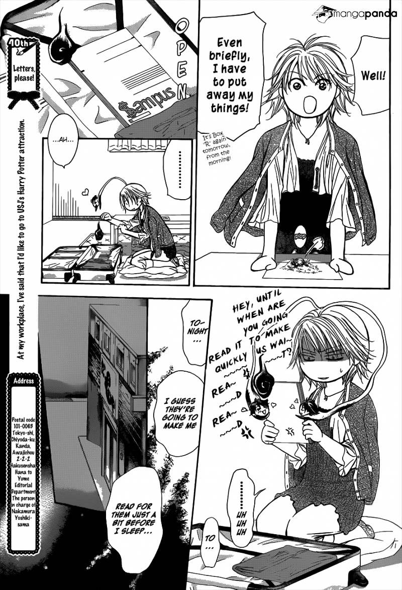 Skip Beat chapter 217 page 28