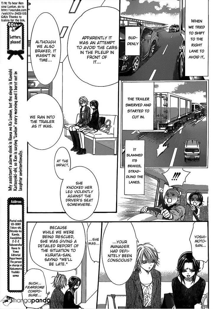 Skip Beat chapter 218 page 7