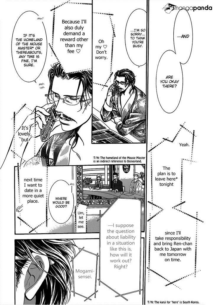 Skip Beat chapter 219 page 10
