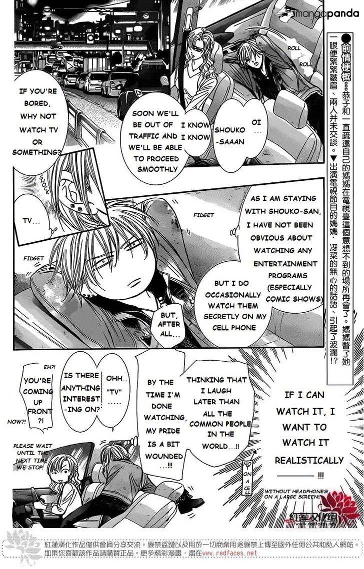 Skip Beat chapter 222 page 2