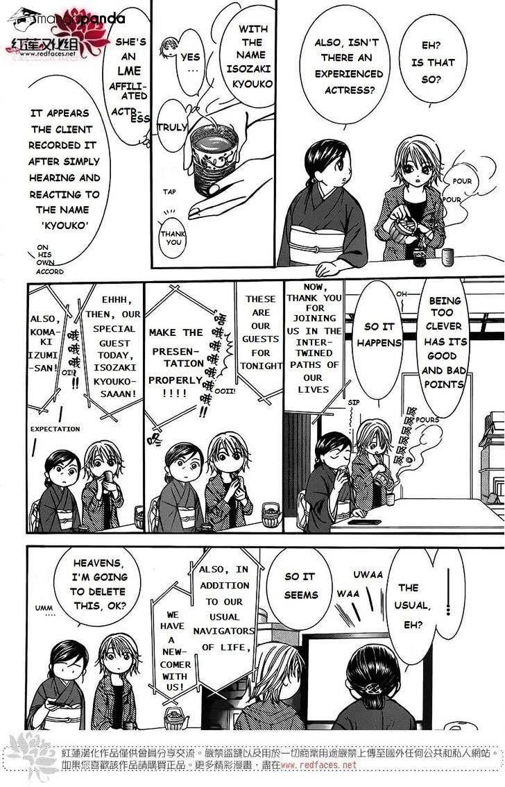 Skip Beat chapter 222 page 8