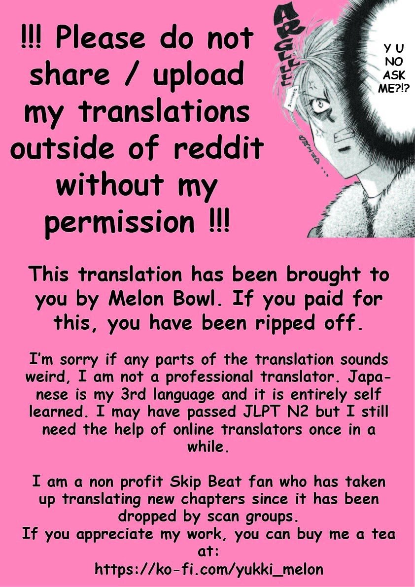 Skip Beat chapter 302 page 1