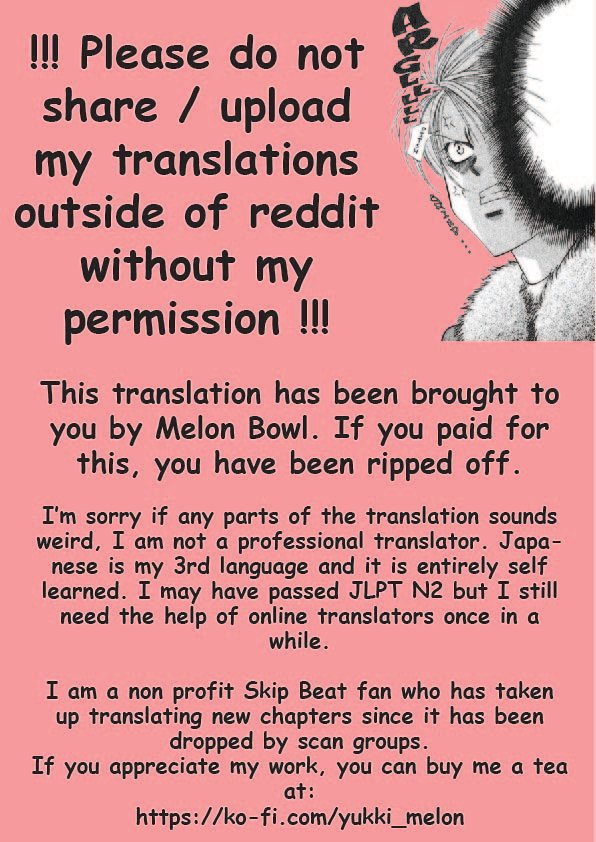 Skip Beat chapter 303 page 1