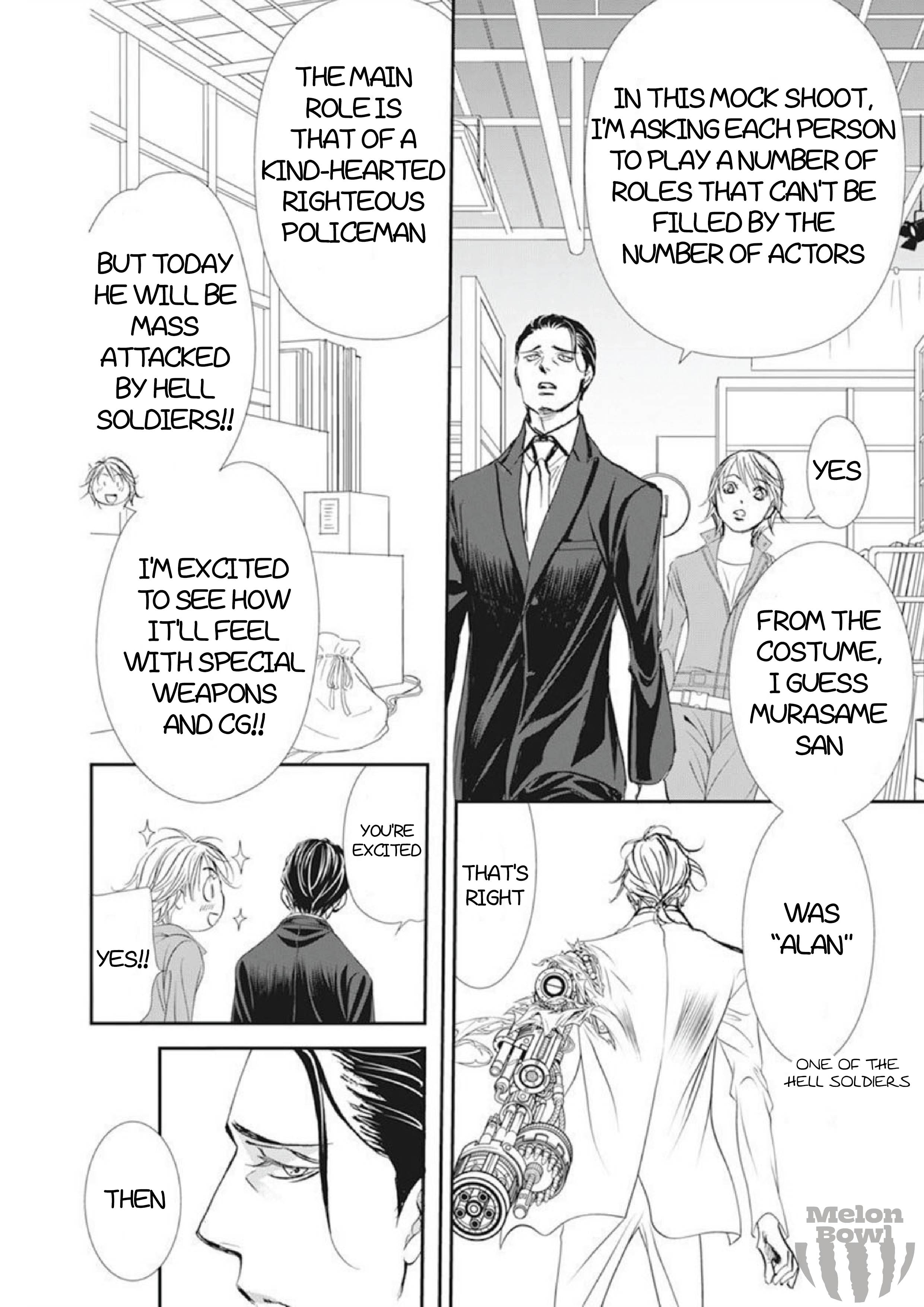 Skip Beat chapter 306 page 17