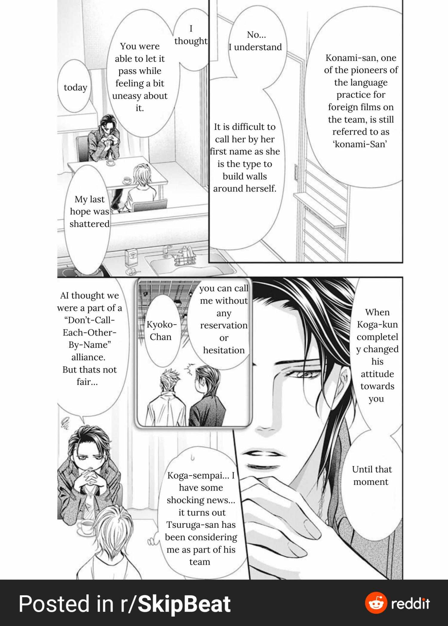 Skip Beat chapter 311 page 16