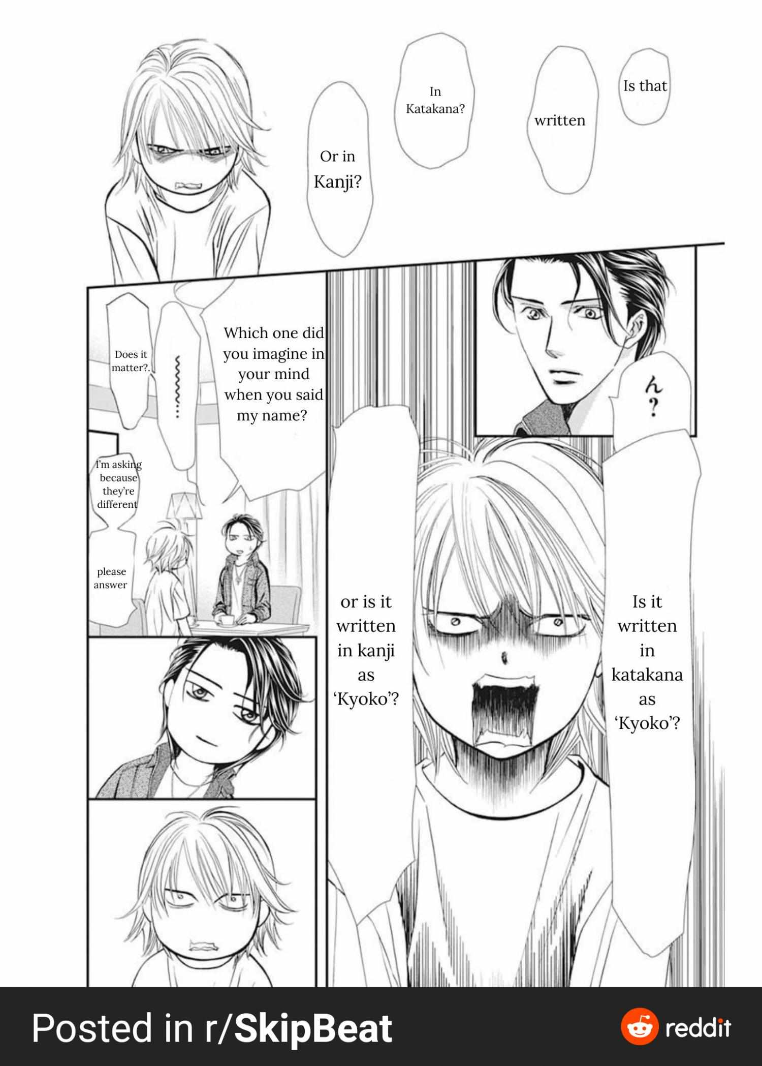 Skip Beat chapter 311 page 9