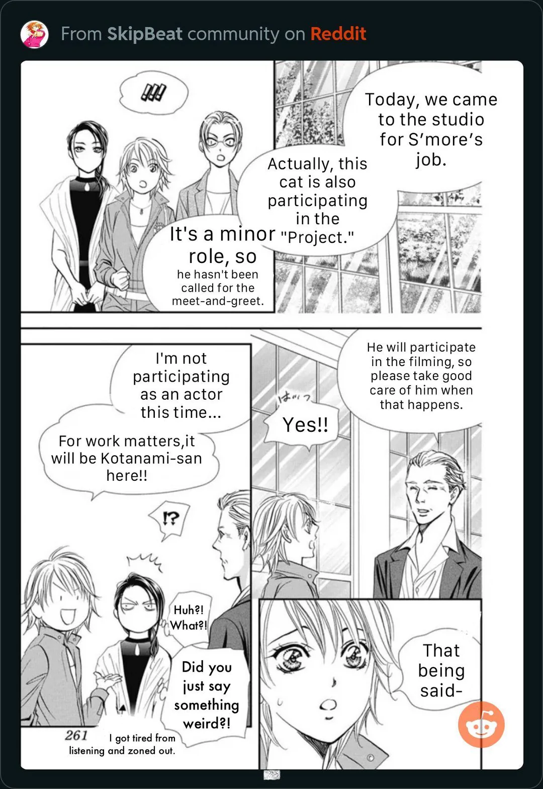 Skip Beat chapter 317 page 4