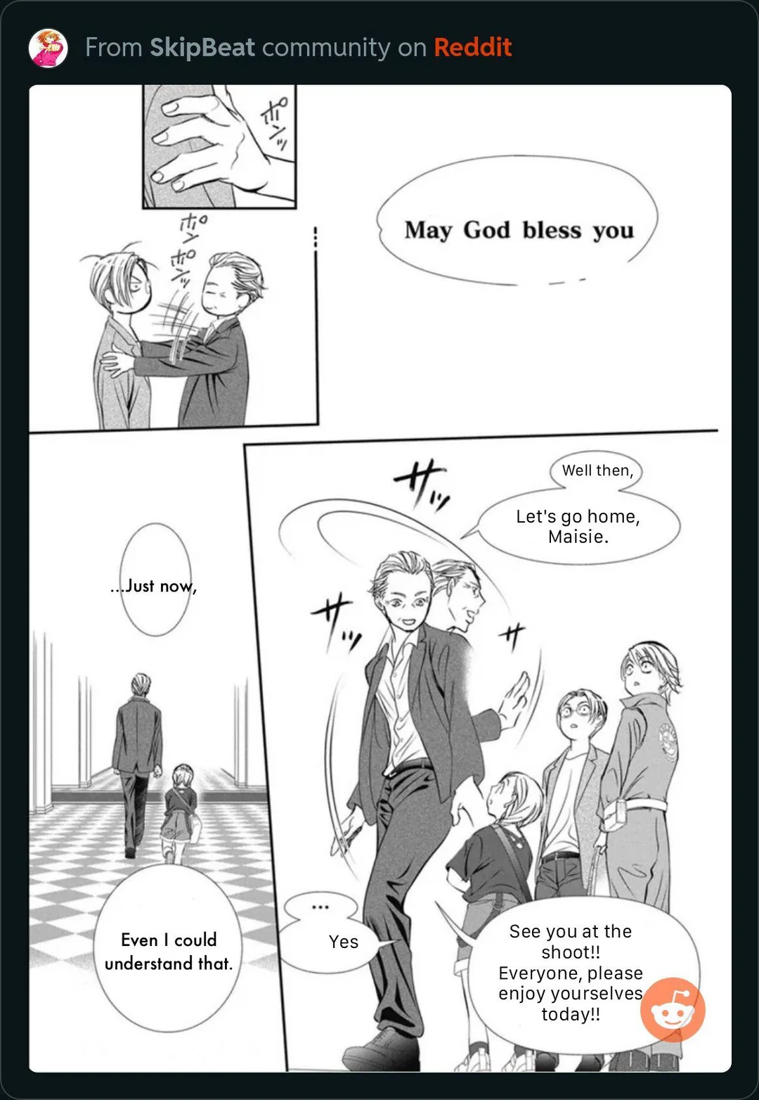 Skip Beat chapter 317 page 8