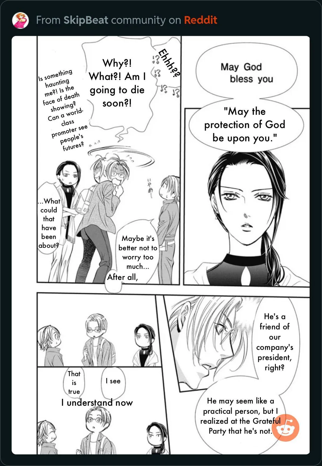 Skip Beat chapter 317 page 9