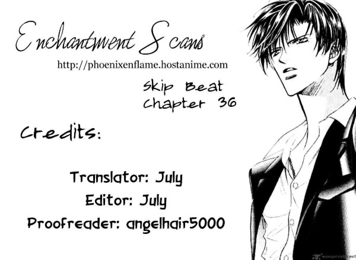 Skip Beat chapter 36 page 2