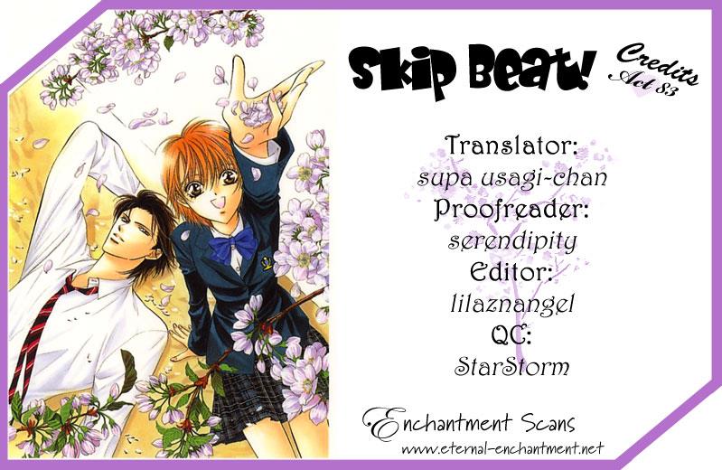 Skip Beat chapter 83 page 1