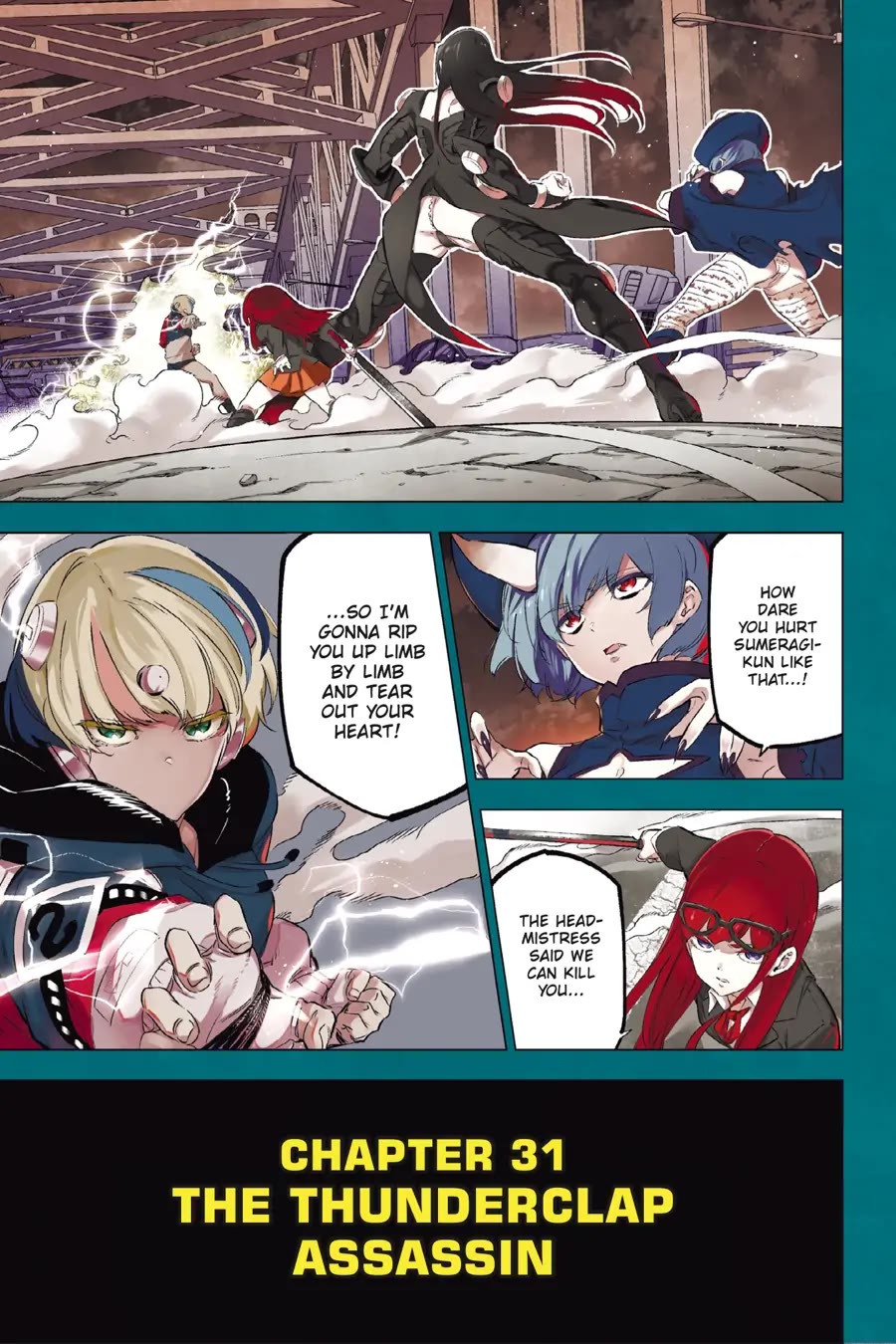 Slasher Maidens chapter 31 page 1