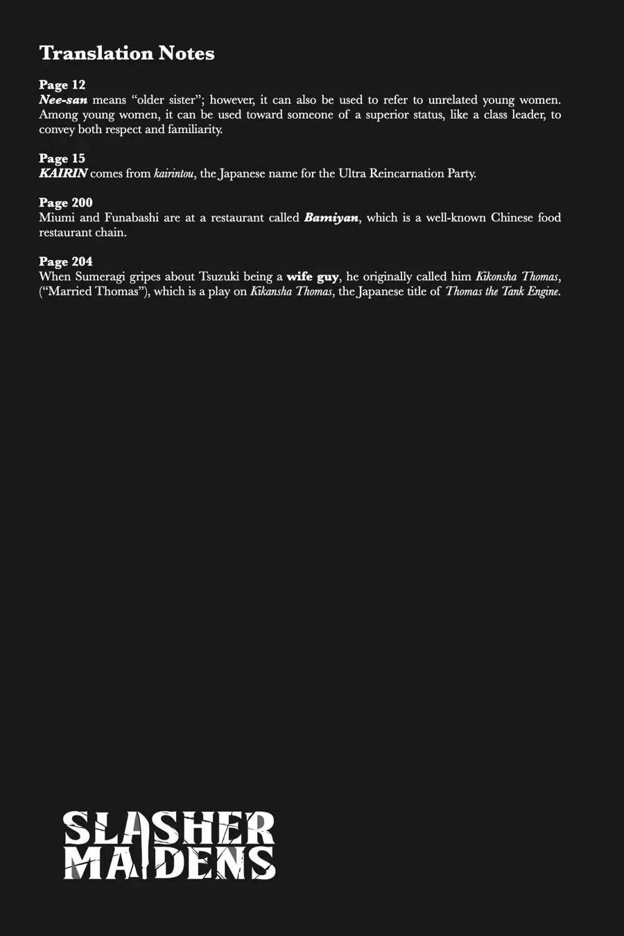 Slasher Maidens chapter 32.5 page 24