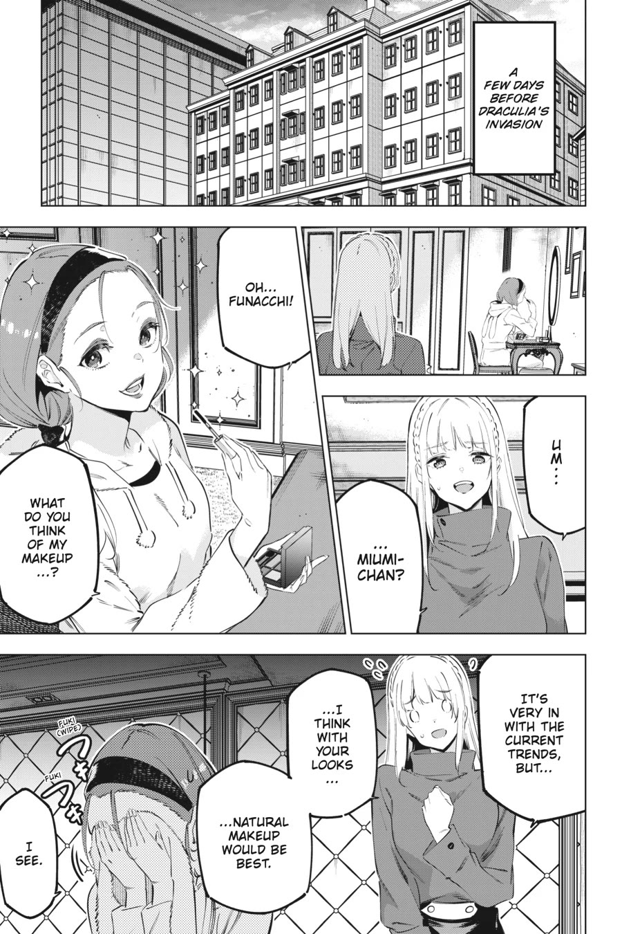 Slasher Maidens chapter 51.5 page 1