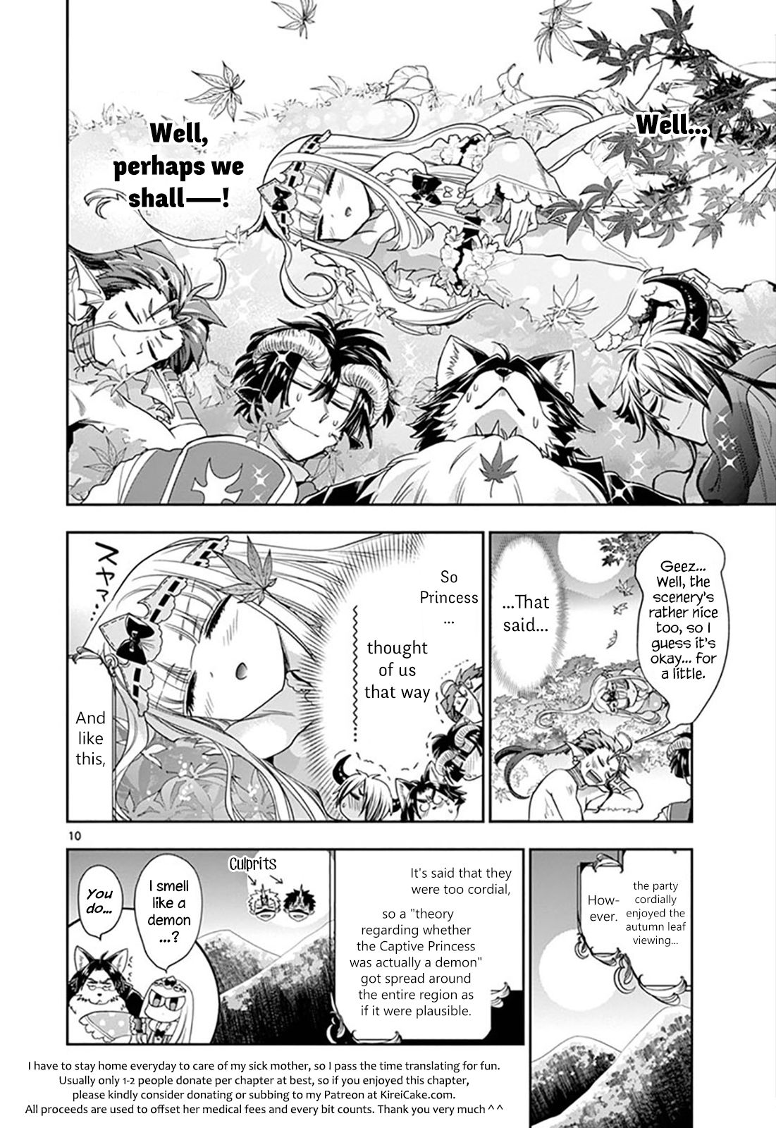 Sleepy Princess in the Demon Castle chapter 124 page 10