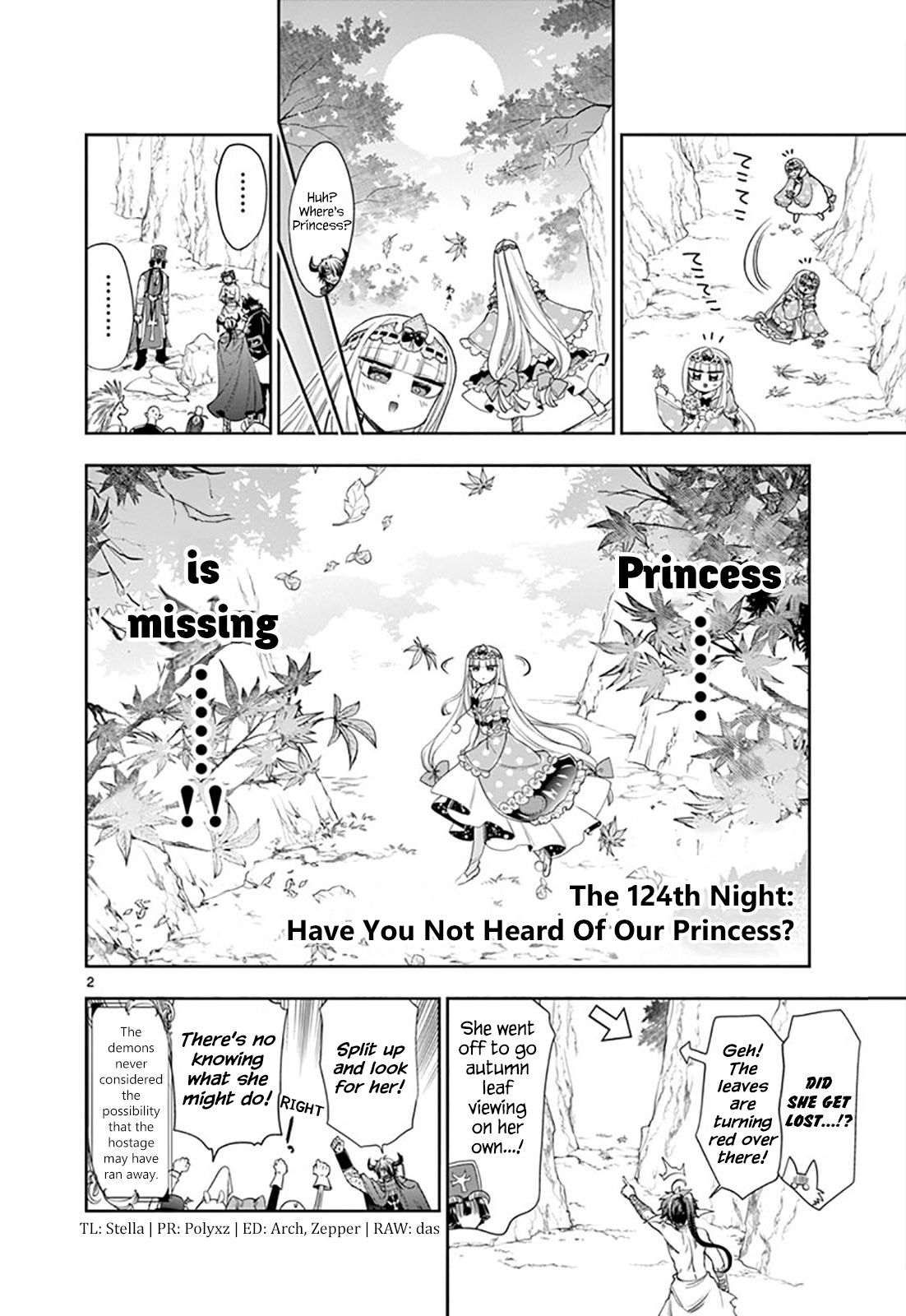 Sleepy Princess in the Demon Castle chapter 124 page 2