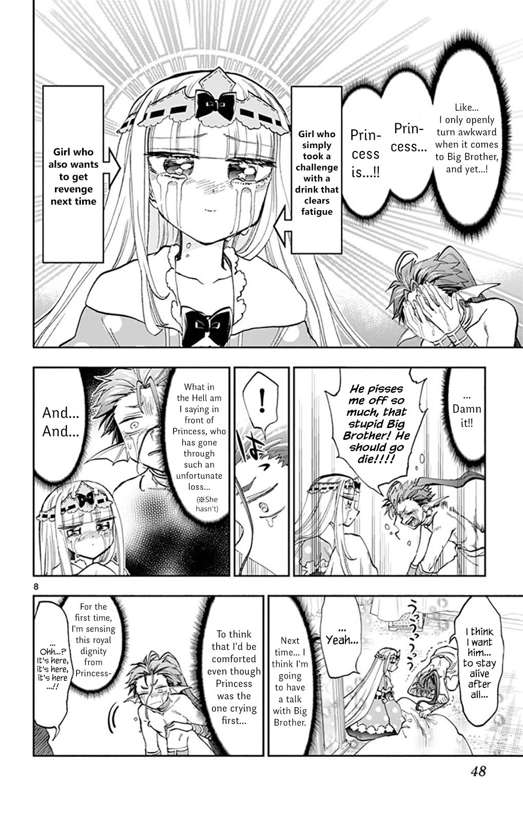Sleepy Princess in the Demon Castle chapter 134 page 8
