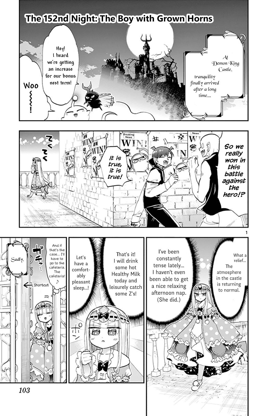 Sleepy Princess in the Demon Castle chapter 152 page 1