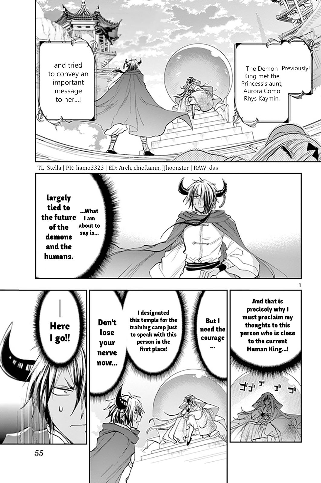 Sleepy Princess in the Demon Castle chapter 161 page 1