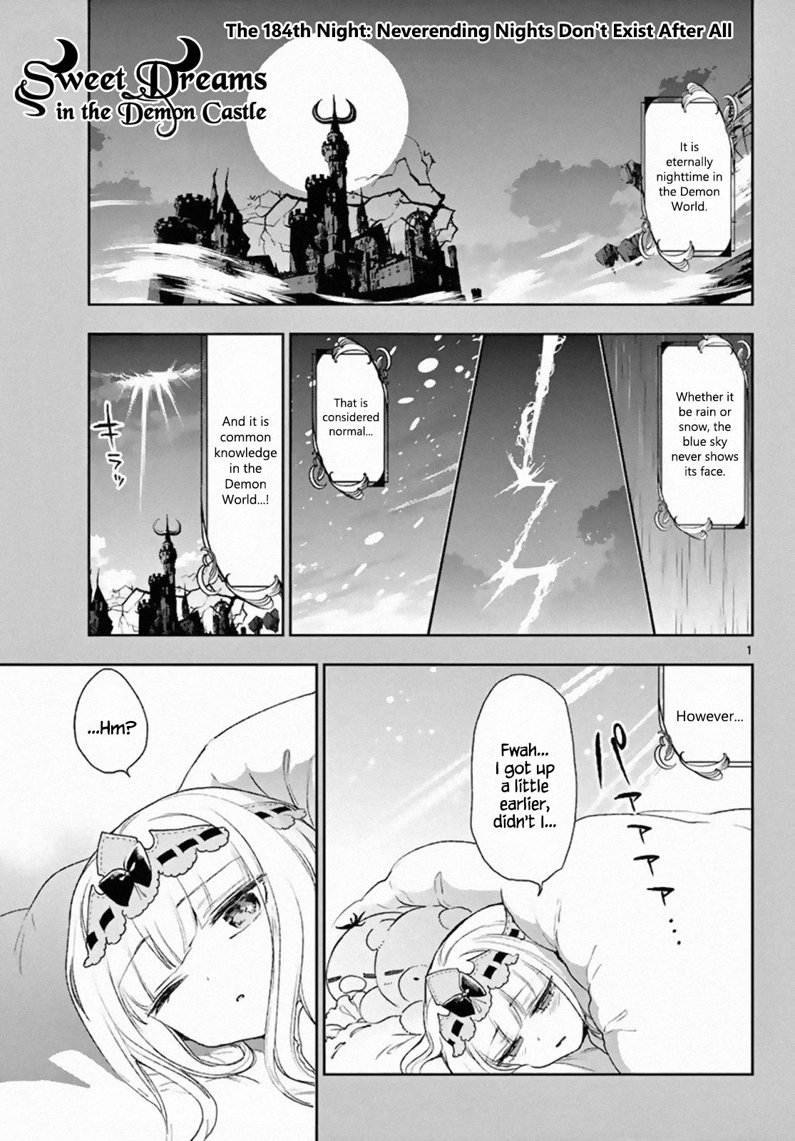 Sleepy Princess in the Demon Castle chapter 184 page 1