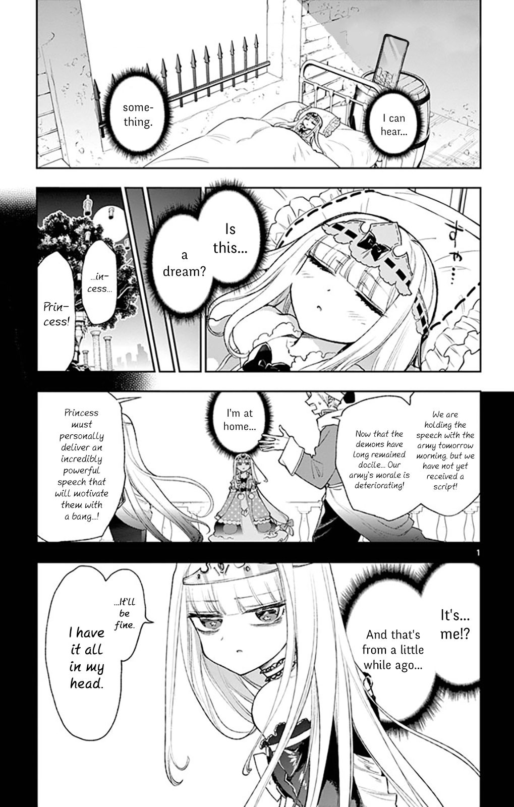 Sleepy Princess in the Demon Castle chapter 190 page 1