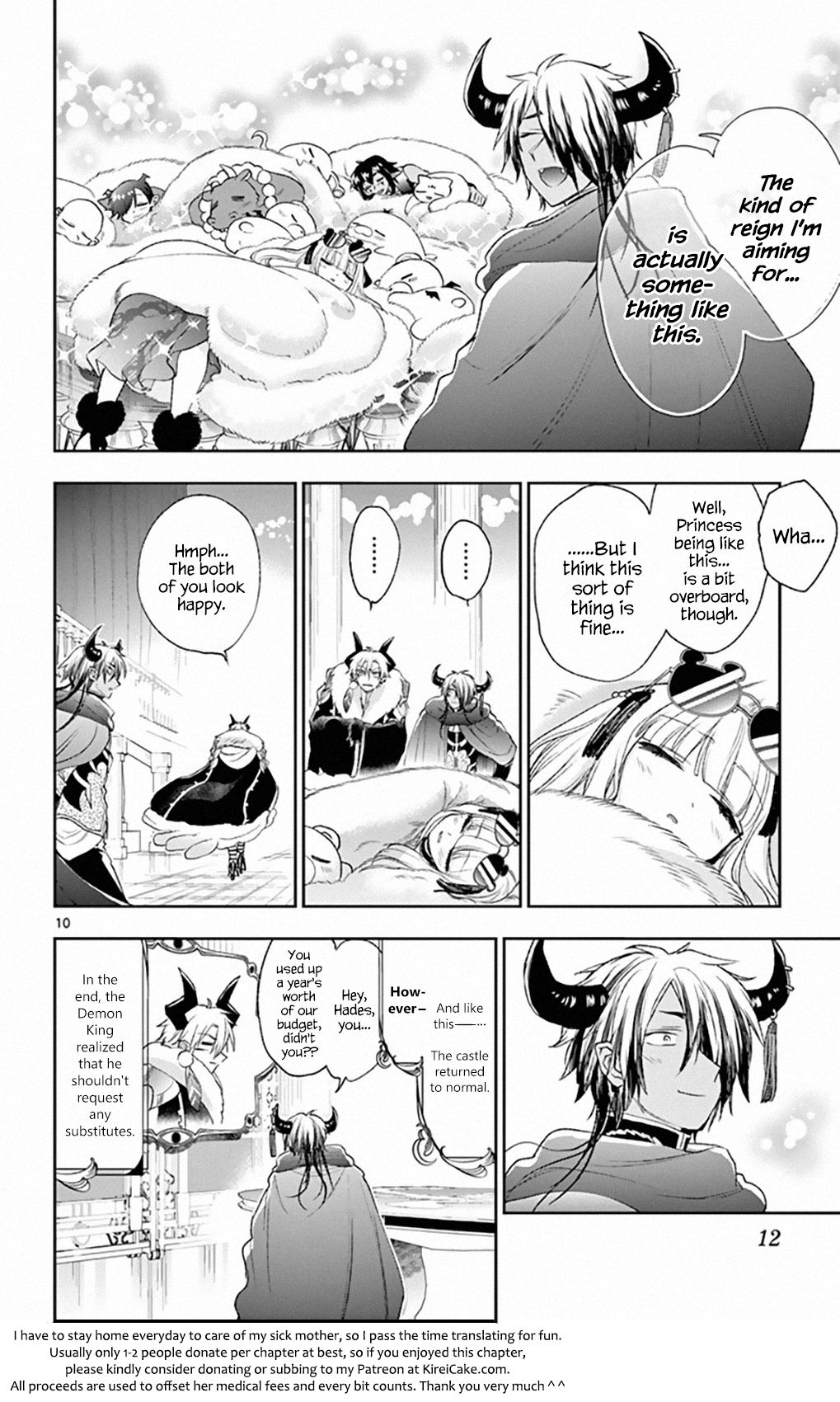 Sleepy Princess in the Demon Castle chapter 196 page 10