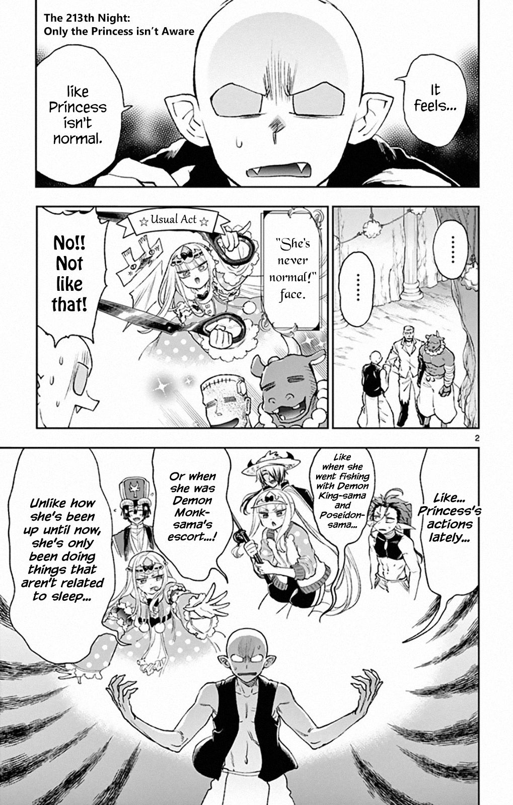 Sleepy Princess in the Demon Castle chapter 213 page 2