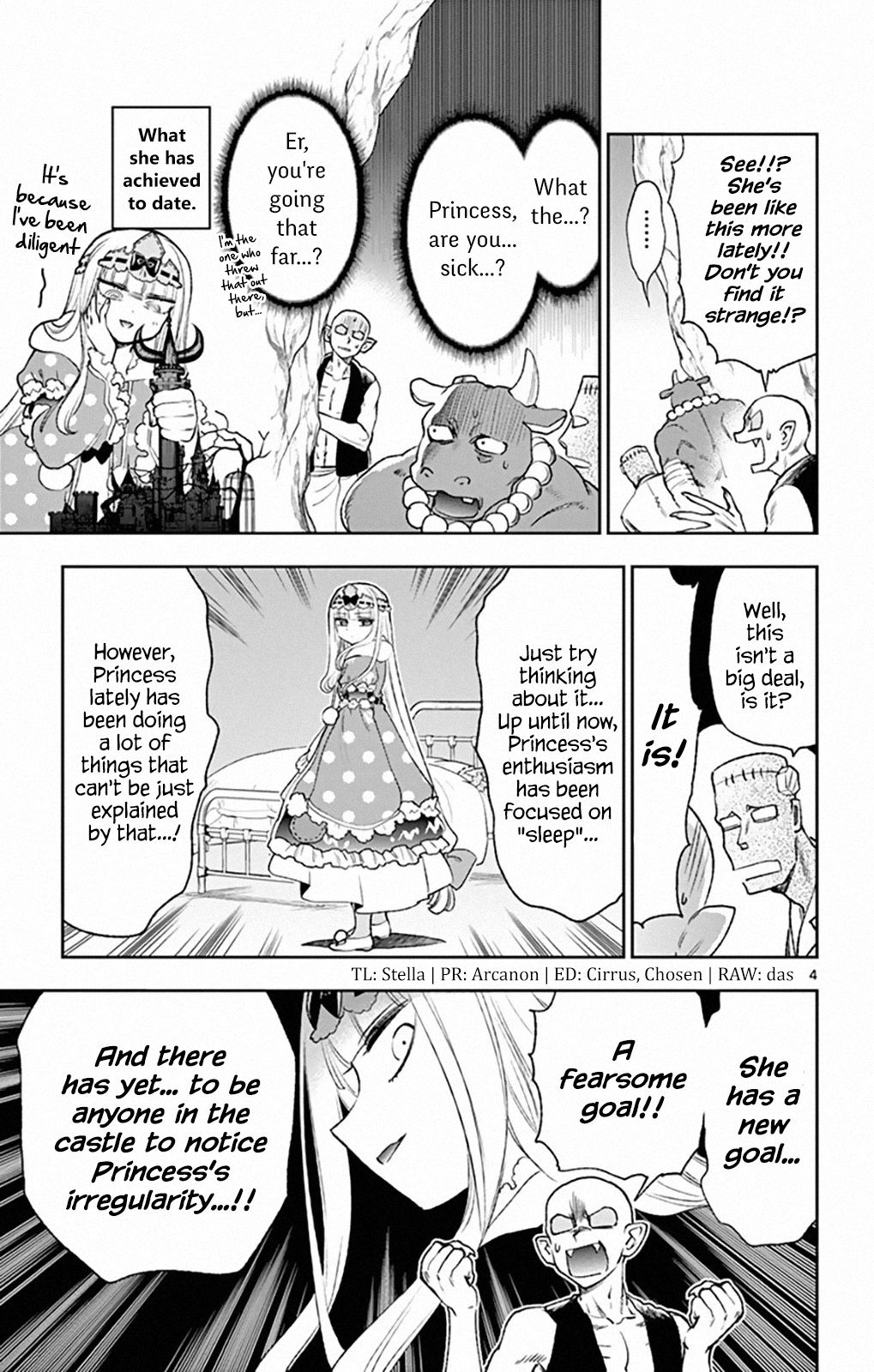 Sleepy Princess in the Demon Castle chapter 213 page 4