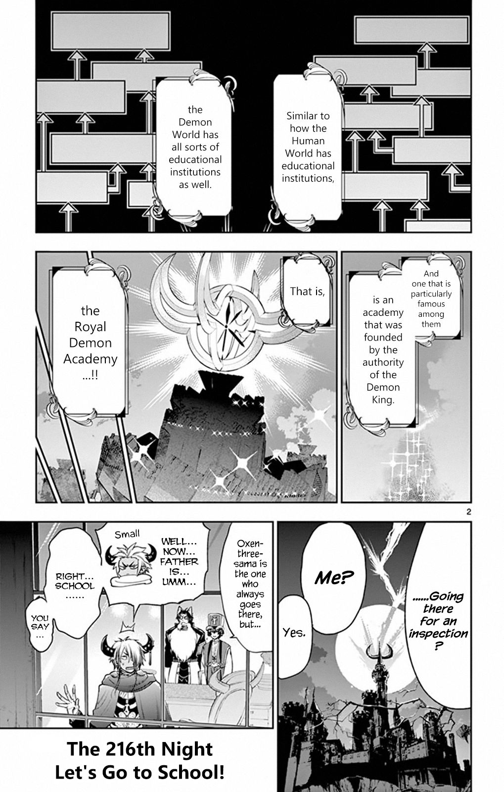 Sleepy Princess in the Demon Castle chapter 216 page 2